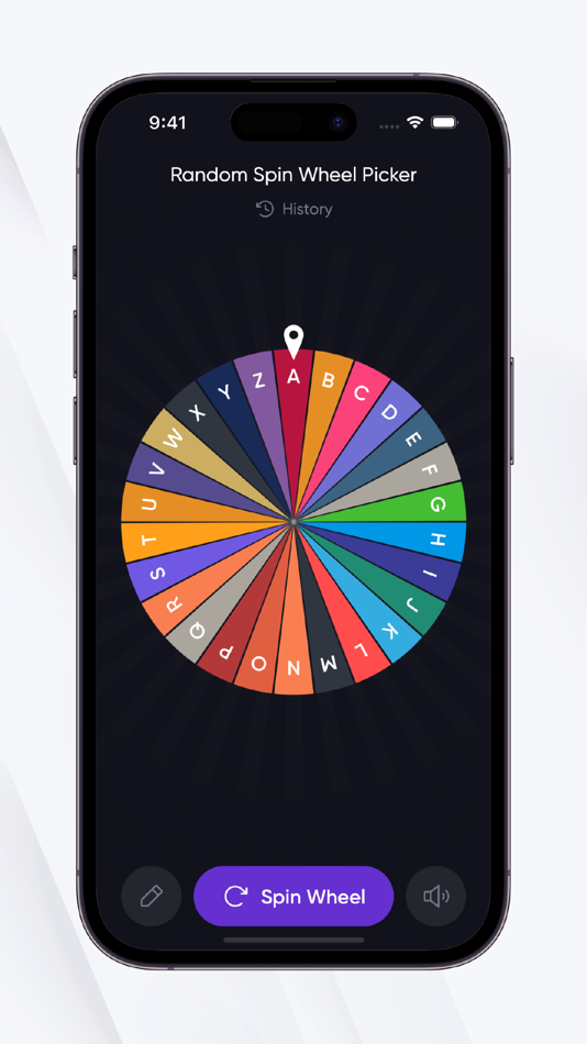 #8. Random Spin Wheel Picker Game (iOS) 由: UGUR DALKIRAN