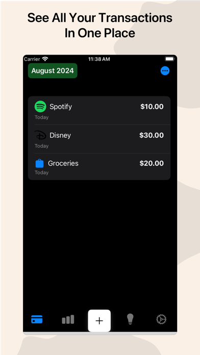 Household Finance app screenshot