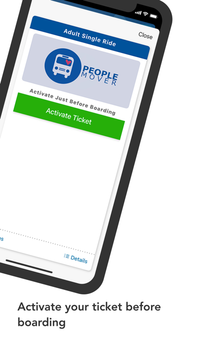 People Mover mTicket Screenshot 4 of 5