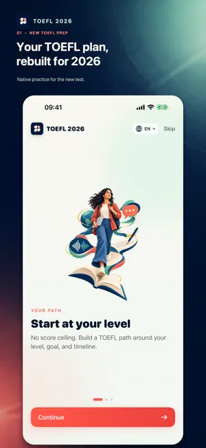 TOEFL 2026 screenshot 1