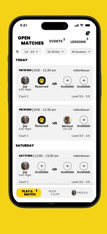 Padelarena - Matchmaking Screenshot 3 of 3