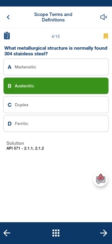 API 571 Helpmate screenshot