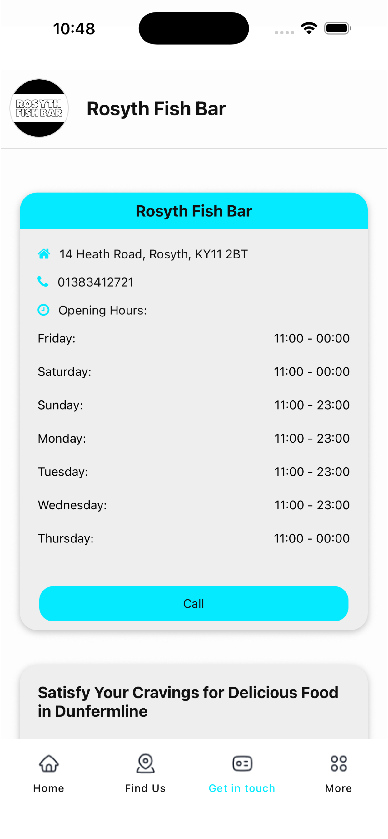Rosyth Fish Bar Takeaway screenshot 4