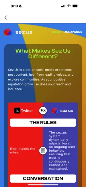 Sez Us screenshot 1