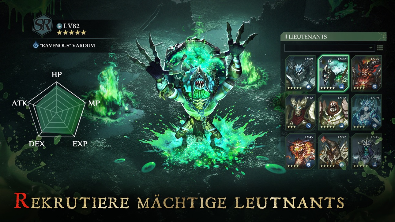 Dungeon Hunter 6 iOS Mod IPA screenshot 4 - iOS game interface