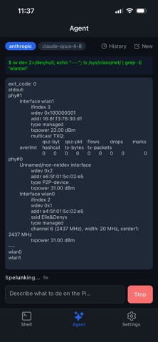 Murmur BLE Shell iPhone screenshot