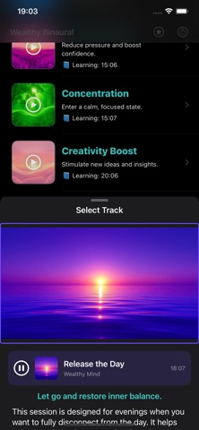 Wealthy Binaural screenshot