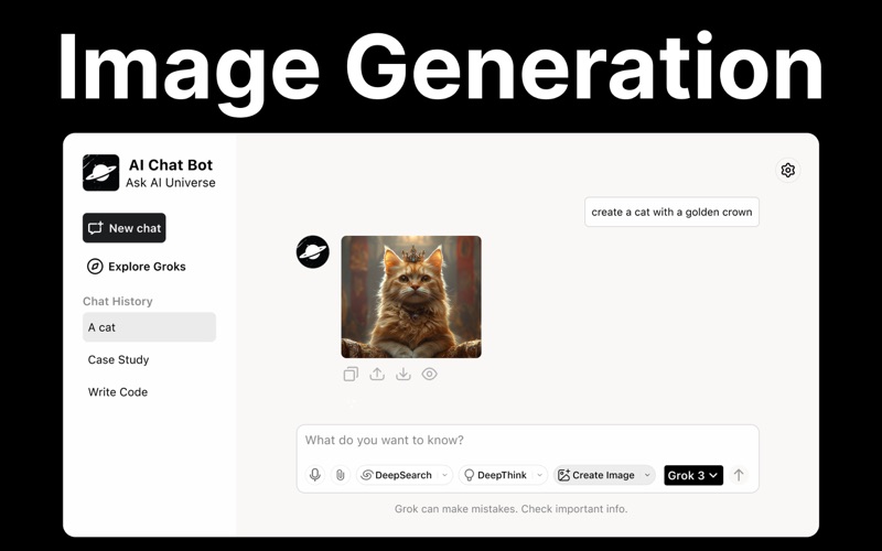 AI Chat Bot : Ask AI Universe Screenshot