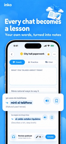 Inko: AI Language Learning Screenshot 3 of 7