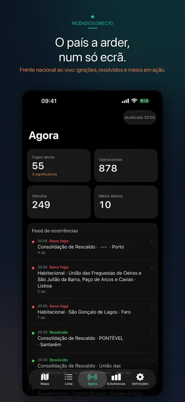 Incêndios Directo screenshot 7 of 7