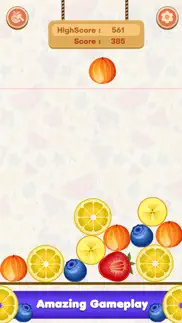 dropping fruit merge master iphone screenshot 1