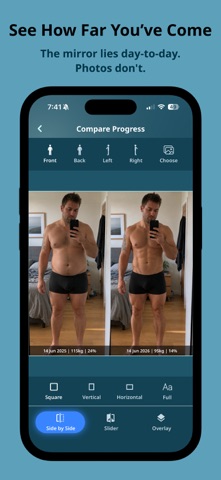 Progress Pics - Body Tracker Screenshot 1 of 9