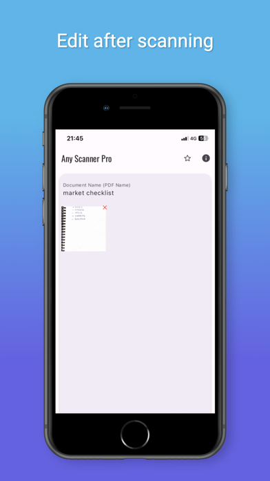 Screenshot 3 of AnyScanner Pro App
