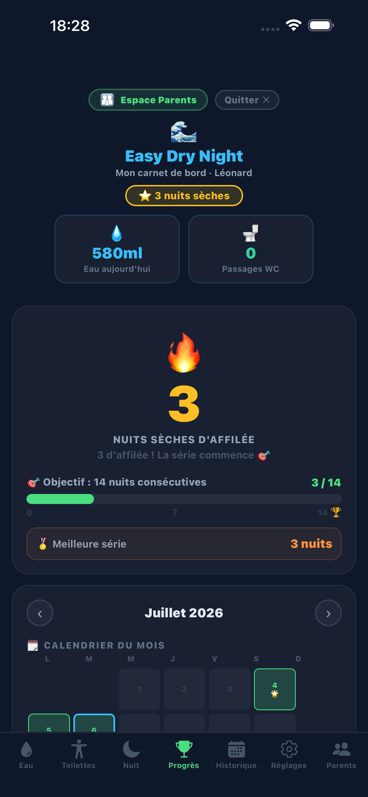 Easy Dry Night screenshot 3