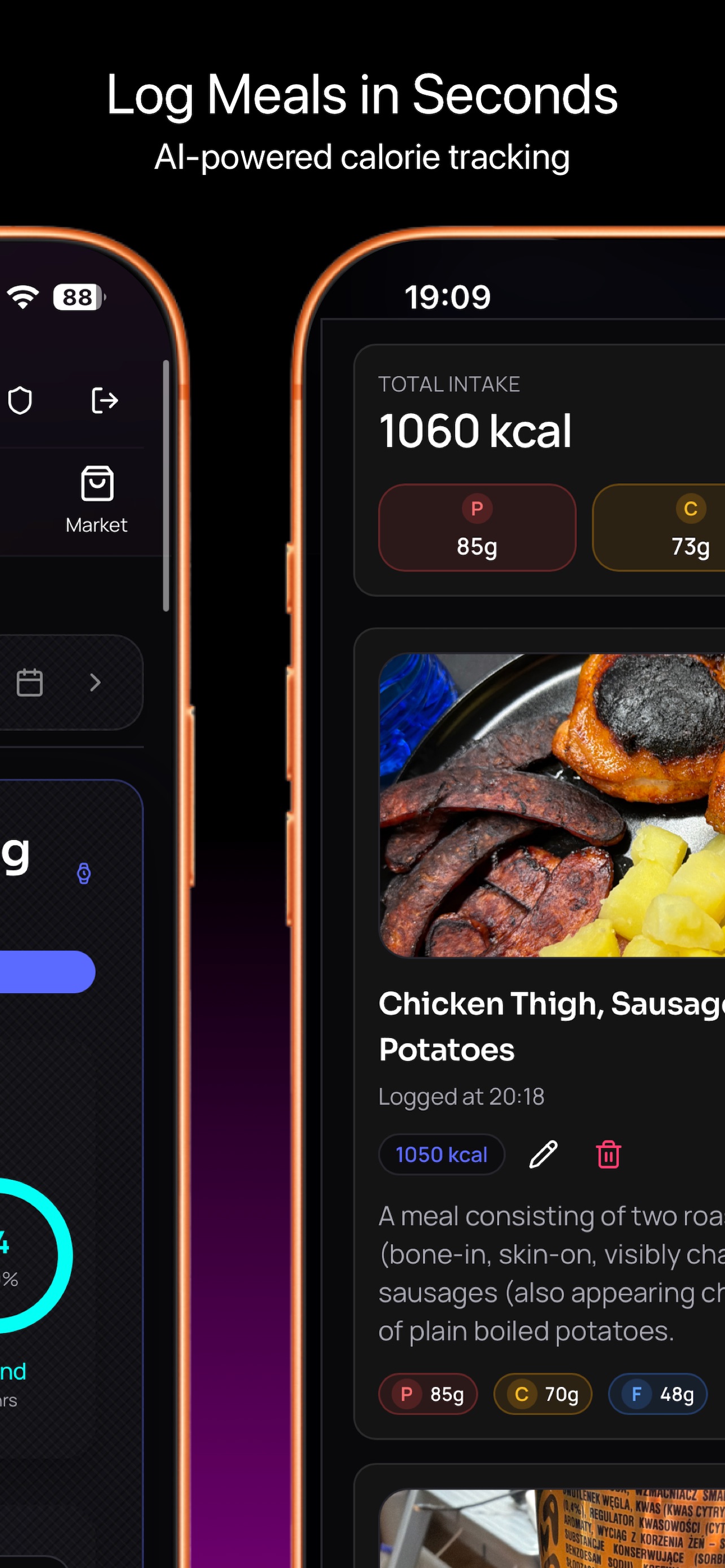 Screenshot 2 of BE-COME Fit: Calorie Tracker
