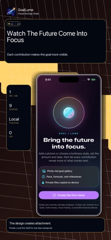 GoalLume: Savings Goal Tracker のスクリーンショット