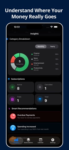 Subscription Manager: SubTrack Screenshot 2 of 10