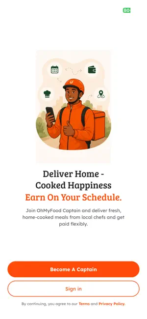 OhMyFood Delivery screenshot 2