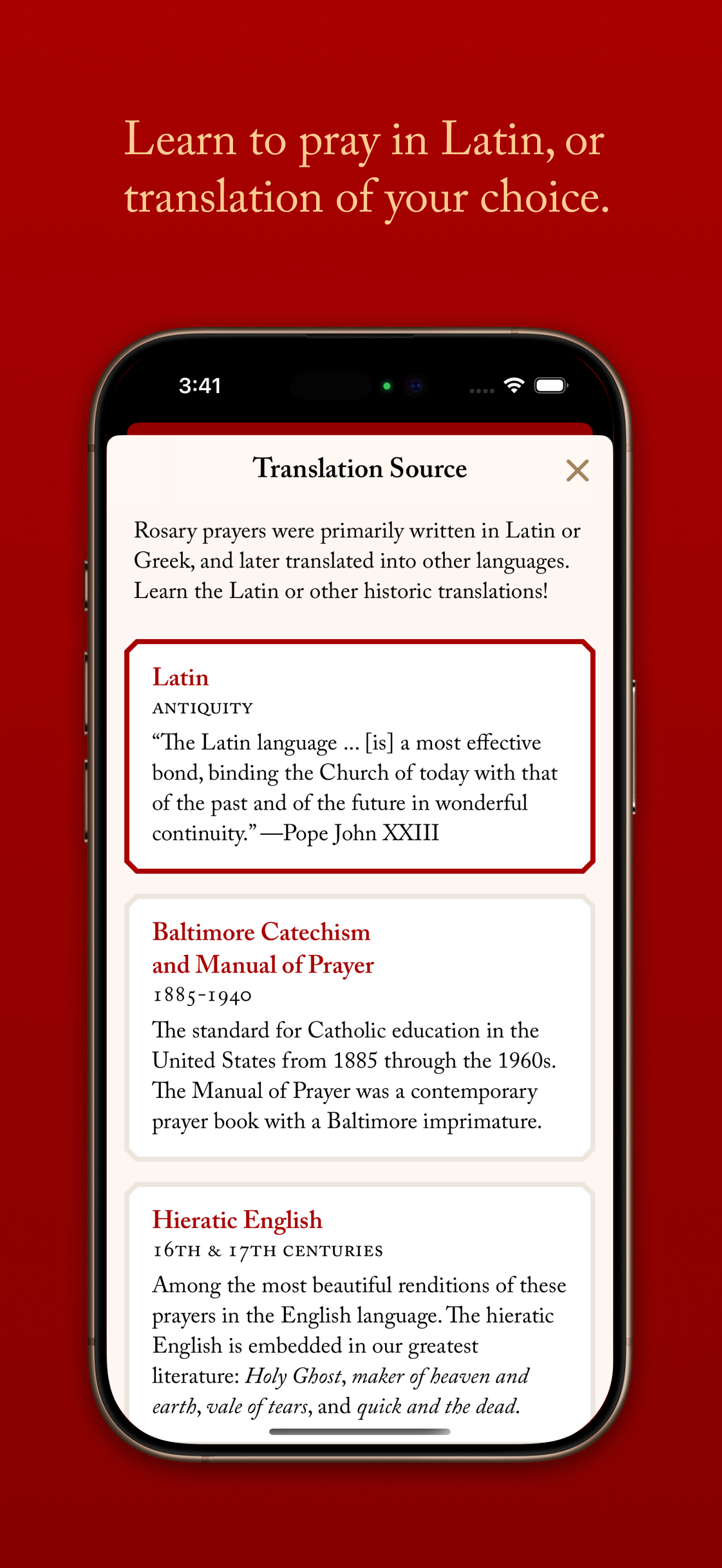Rosary Daily