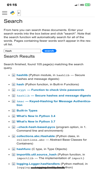 Python 3.9 Offline-Docs Screenshot