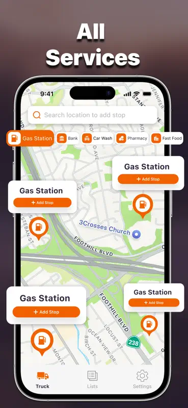 Truck Maps GPS screenshot 4 of 5