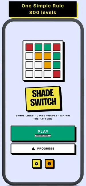 ShadeSwitch: Color Puzzle screenshot 1