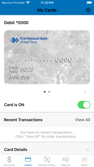 FNBETX Mobile Banking Screenshot