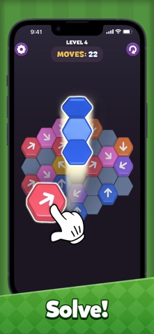 Tap Hexa: Family Story Puzzle iPhone screenshot