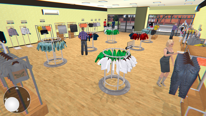 Cloth Store Manager Simulator