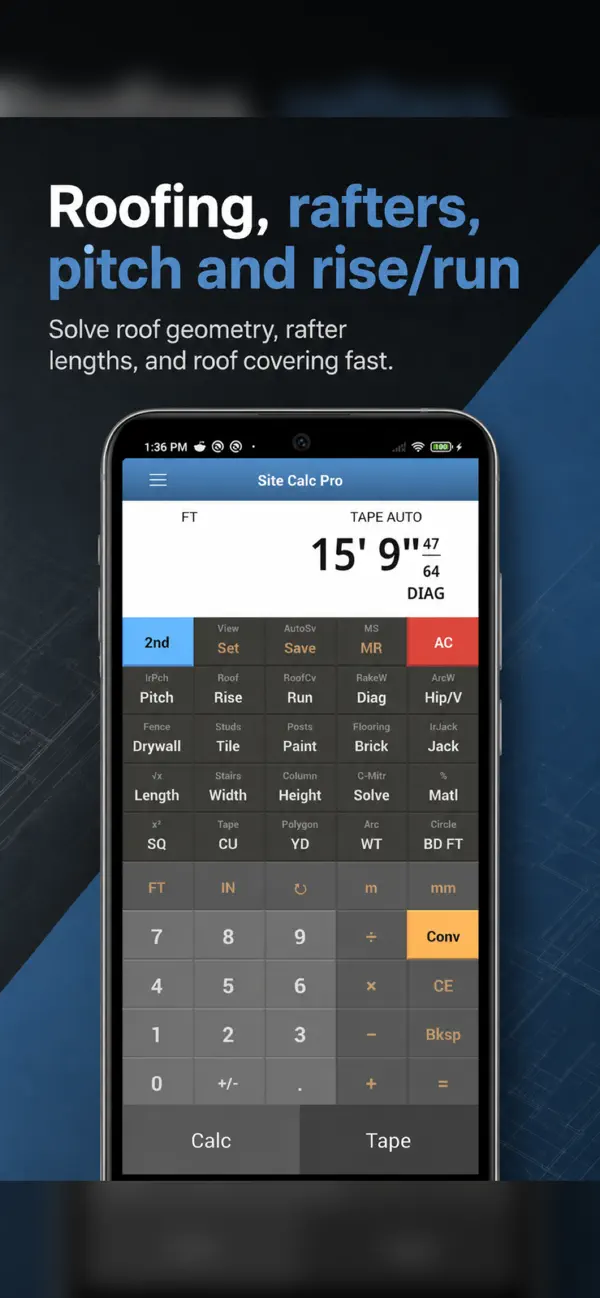Screenshot #3 pour Site Calc Pro