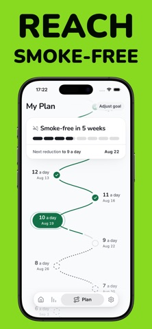 Quit Smoking Slowly: Smoless iPhone screenshot