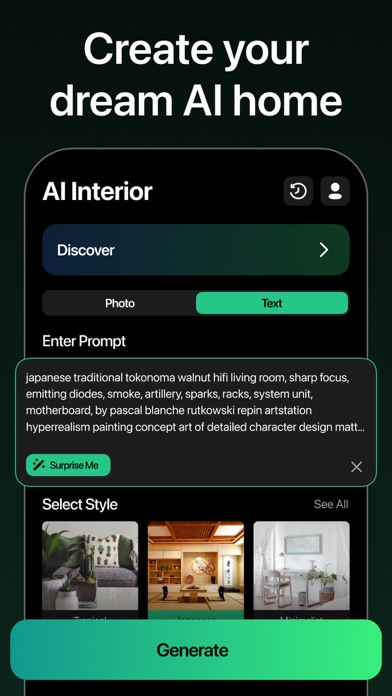 AI Remodel - Interior Design Screenshot