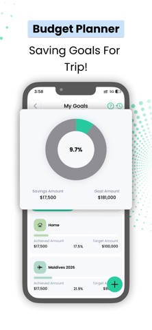 Finance Tracker・Money & Budget iPhone screenshot