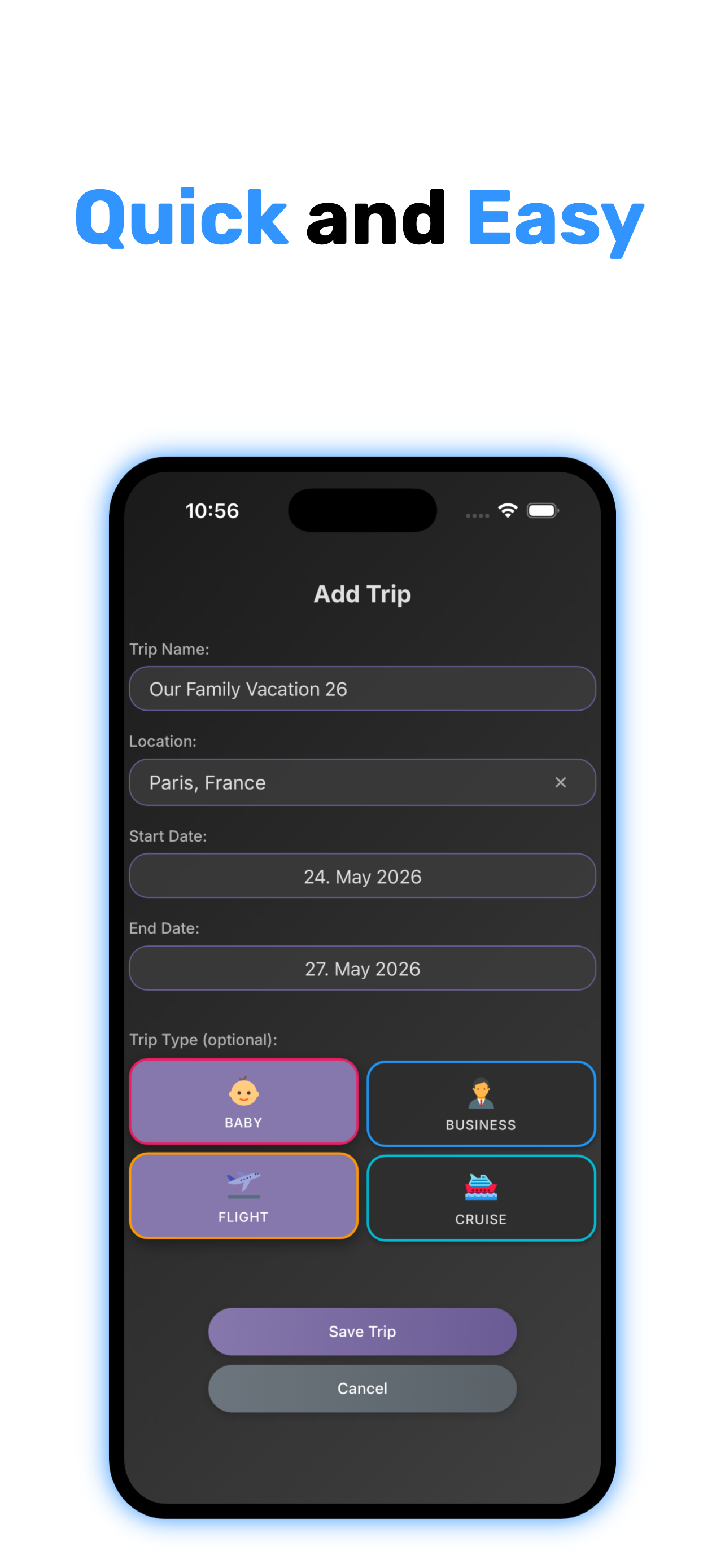 Trip Packing List PackMyTrip screenshot 6