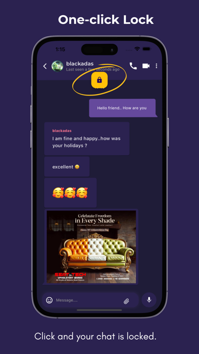 Secret Chat - DailyNewsTalk Screenshot