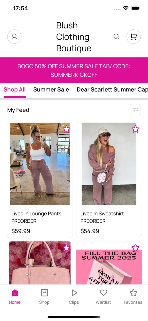 Screenshot #2 pour Blush Clothing Boutique