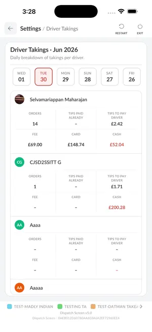 Dispatch Screen screenshot 4
