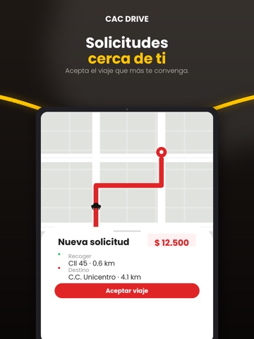 CAC Drive (App conductores) iPad screenshot