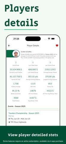 Golf Pro Stats Screenshot 3 of 3
