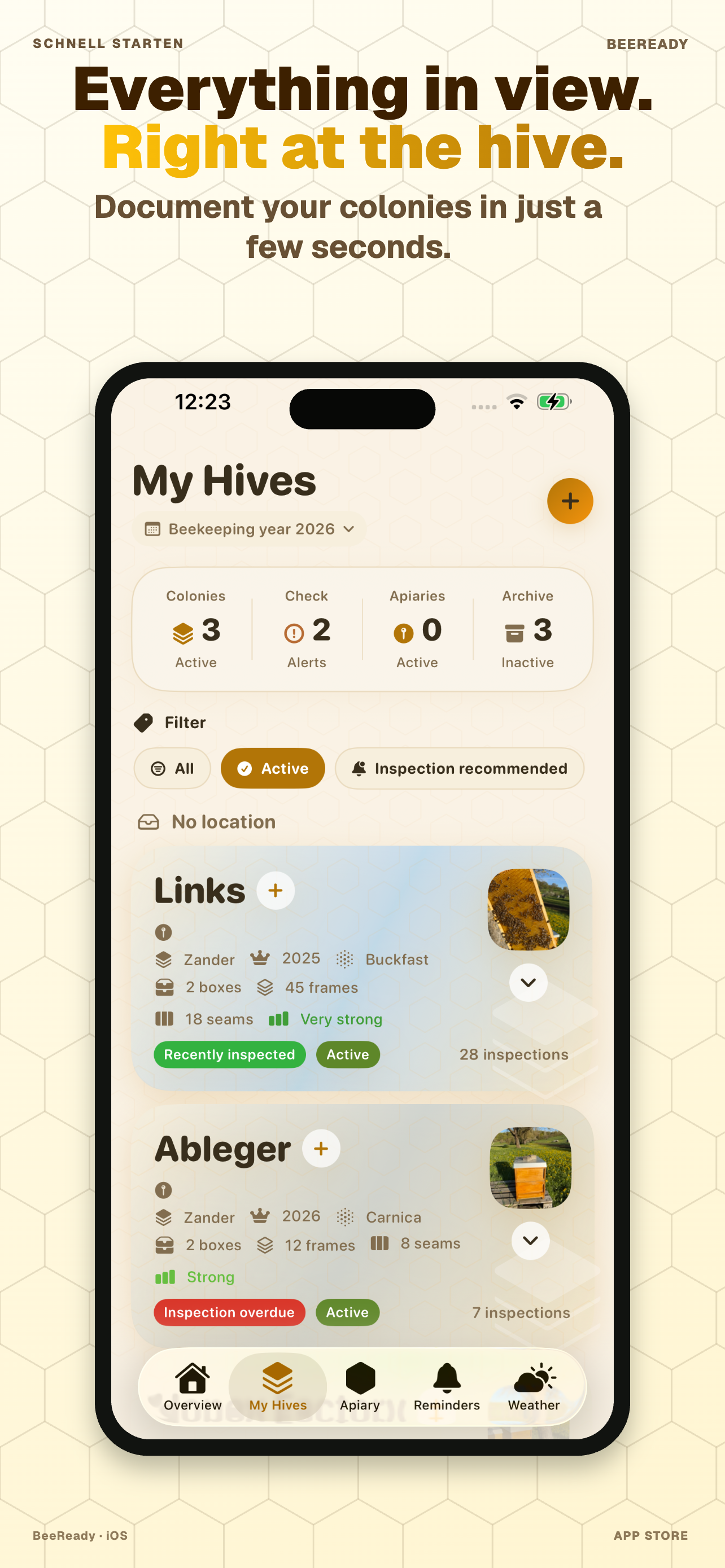 BeeReady – Modern BeeKeeping screenshot 6
