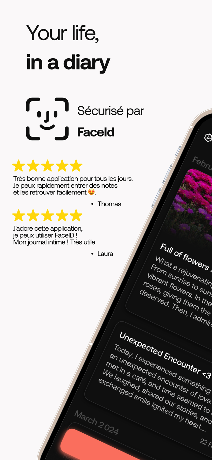 My journal • diary with lock