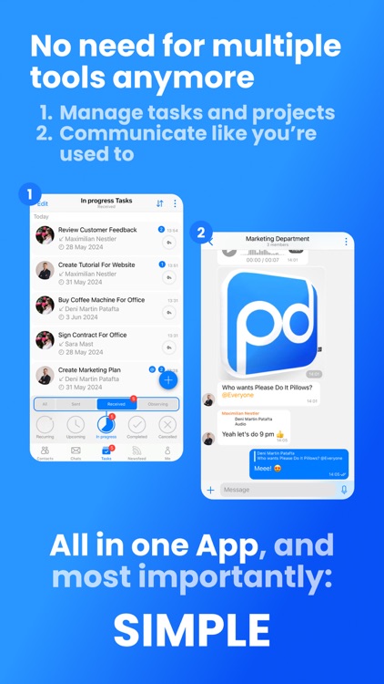 Please Do It - Task Messenger