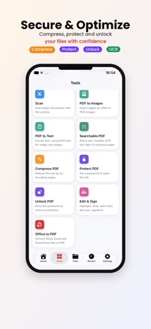 PDF أدوات iPhone screenshot