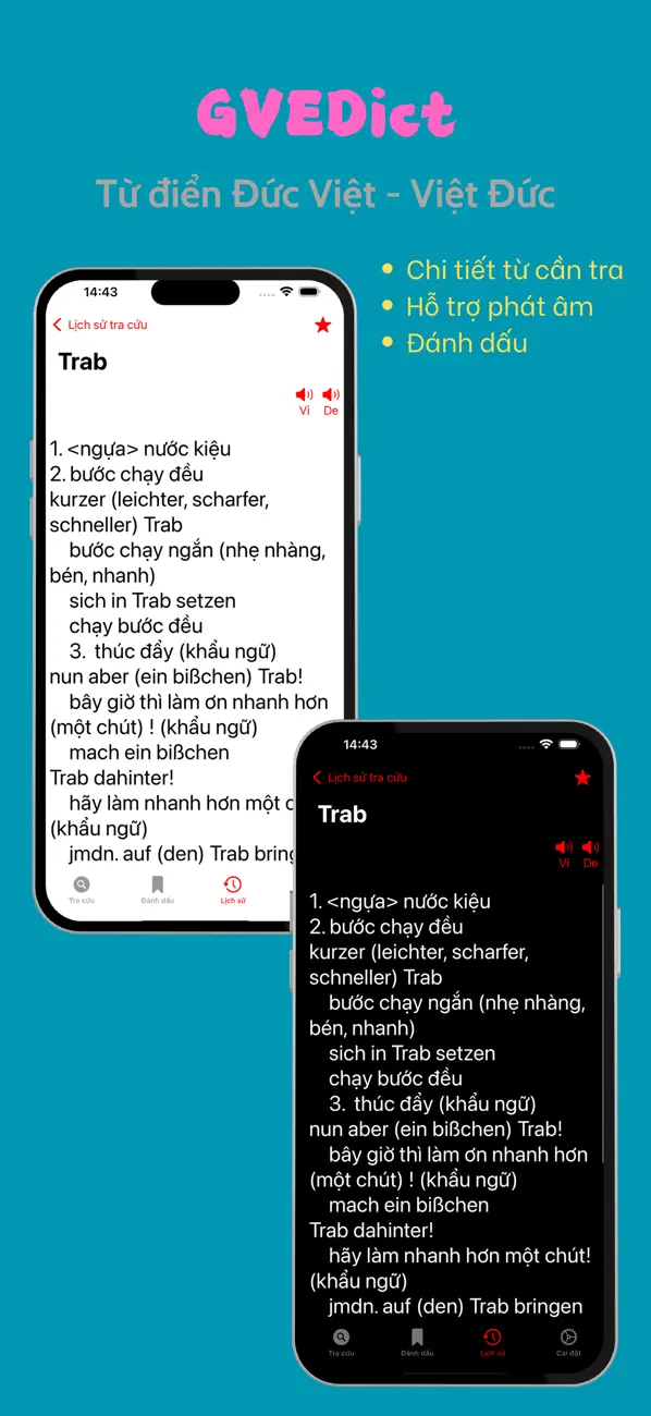 Screenshot #2 pour GVEDict - Từ Điển Đức Việt
