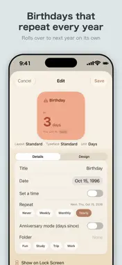 Days Until - Countdown Widget screenshot 9