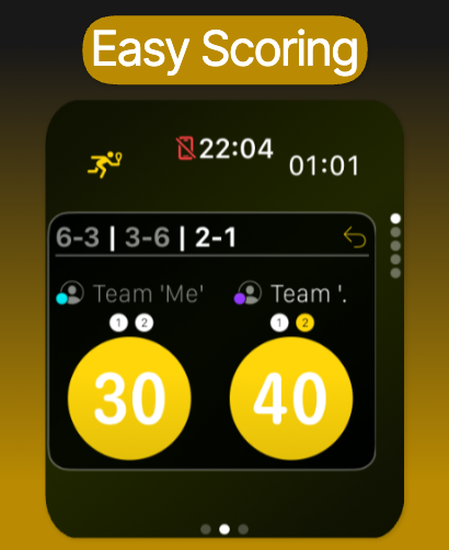 RacqTics: Racket Scorekeeper