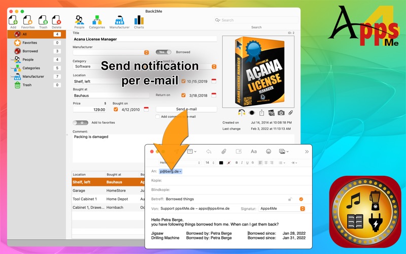 Screenshot #1 pour Açana My Things
