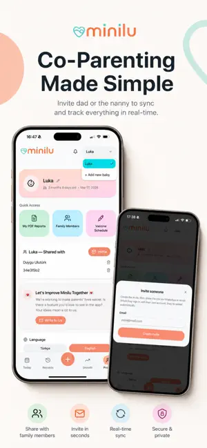 Minilu: Baby Tracker screenshot 3