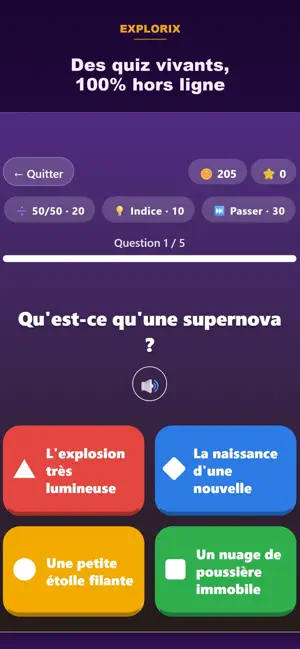 Explorix : Quiz Éducatif screenshot 3