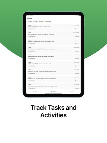 OrgaMent iPad screenshot